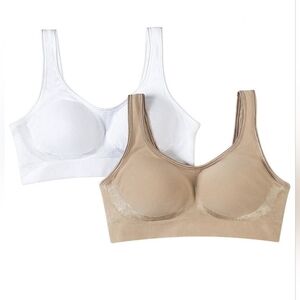Bali Comfort Revolution Women's 2-Pack Wire Free Shaping Bra Size XL